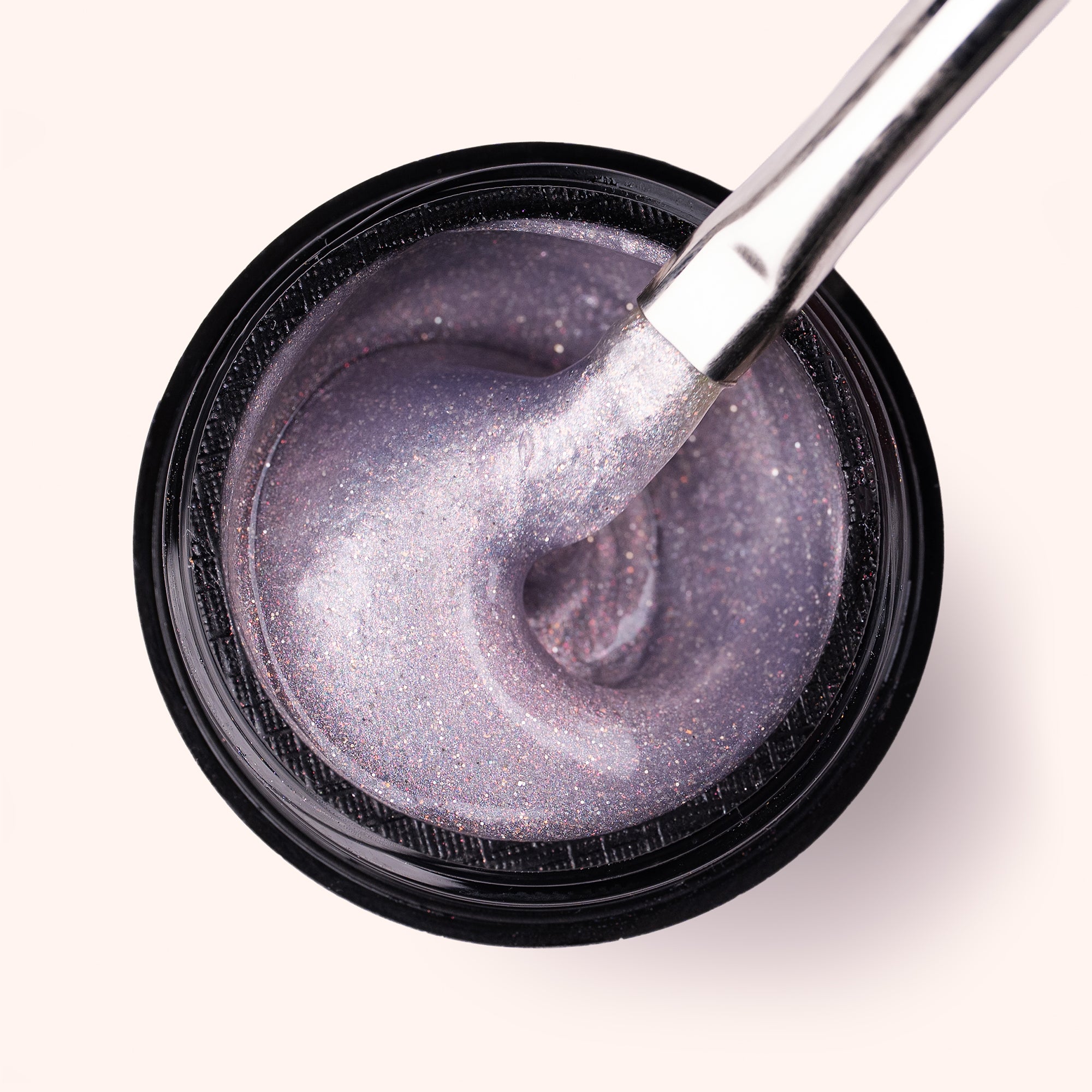 Gel costruttore No File Iridescent Silver