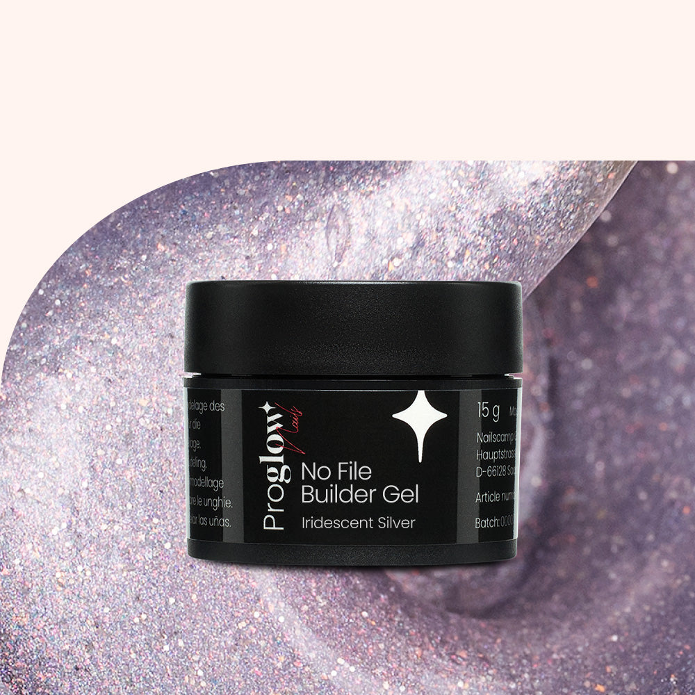 Gel costruttore No File Iridescent Silver