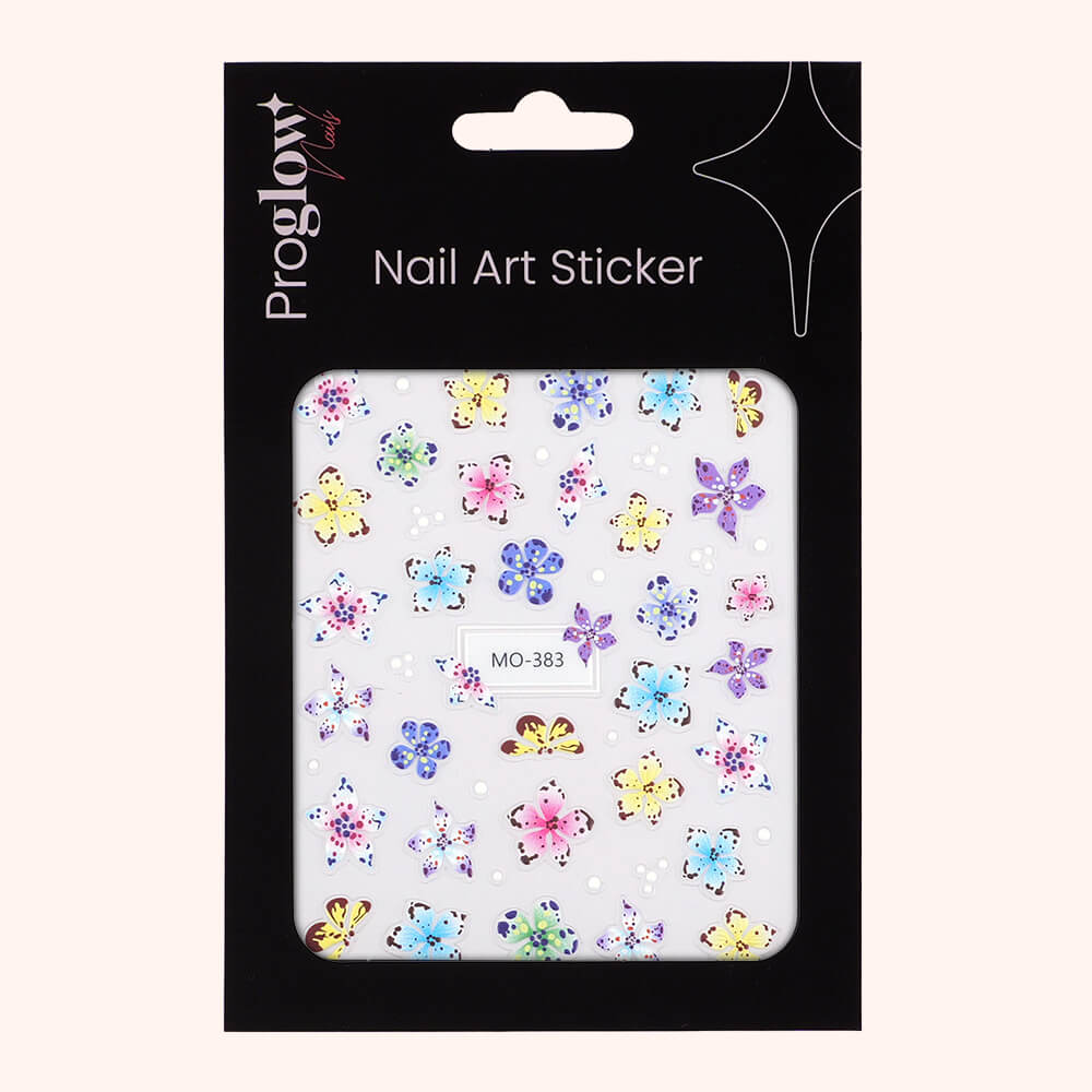 Nail Sticker Summer Garden