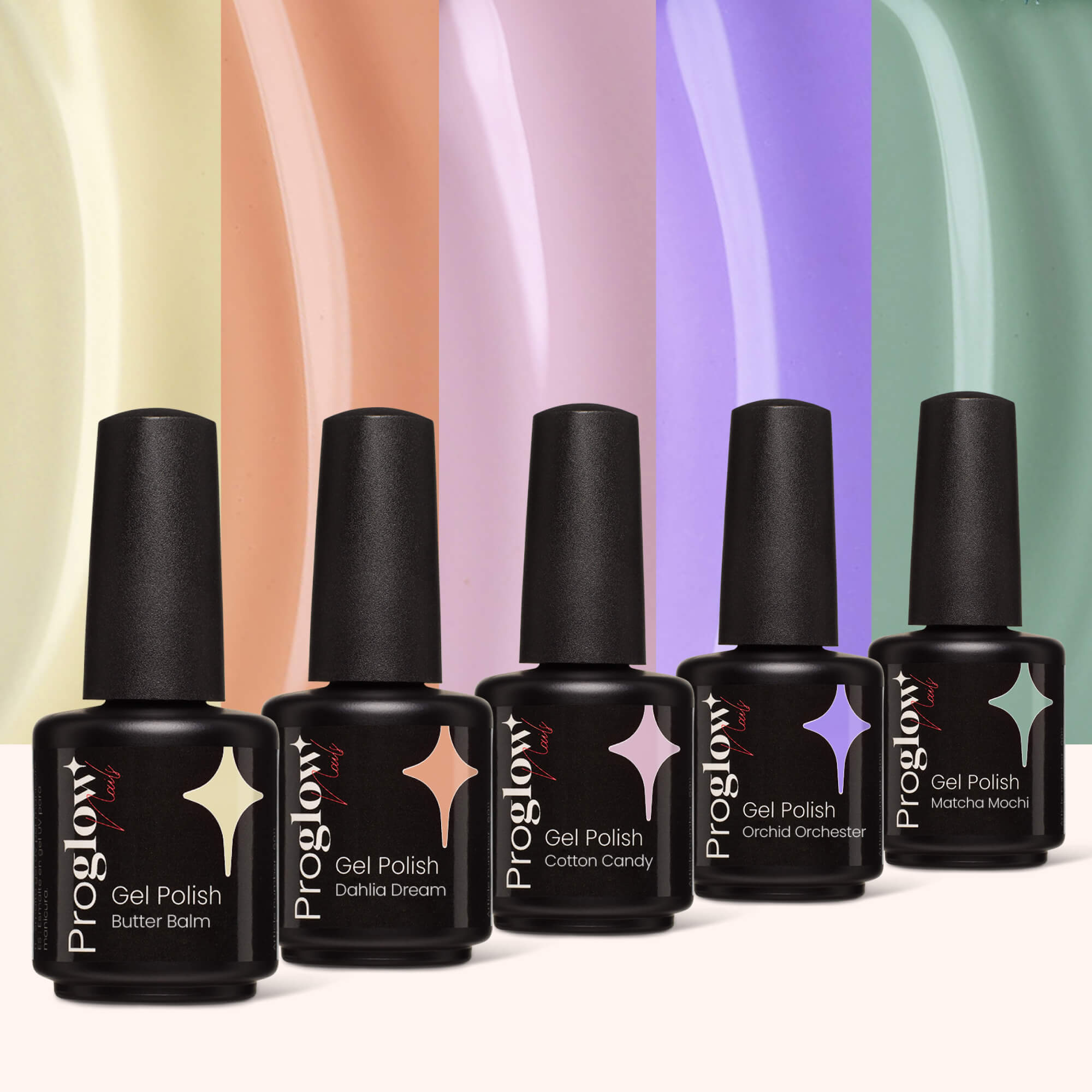 Set di smalti permanenti Flower Field