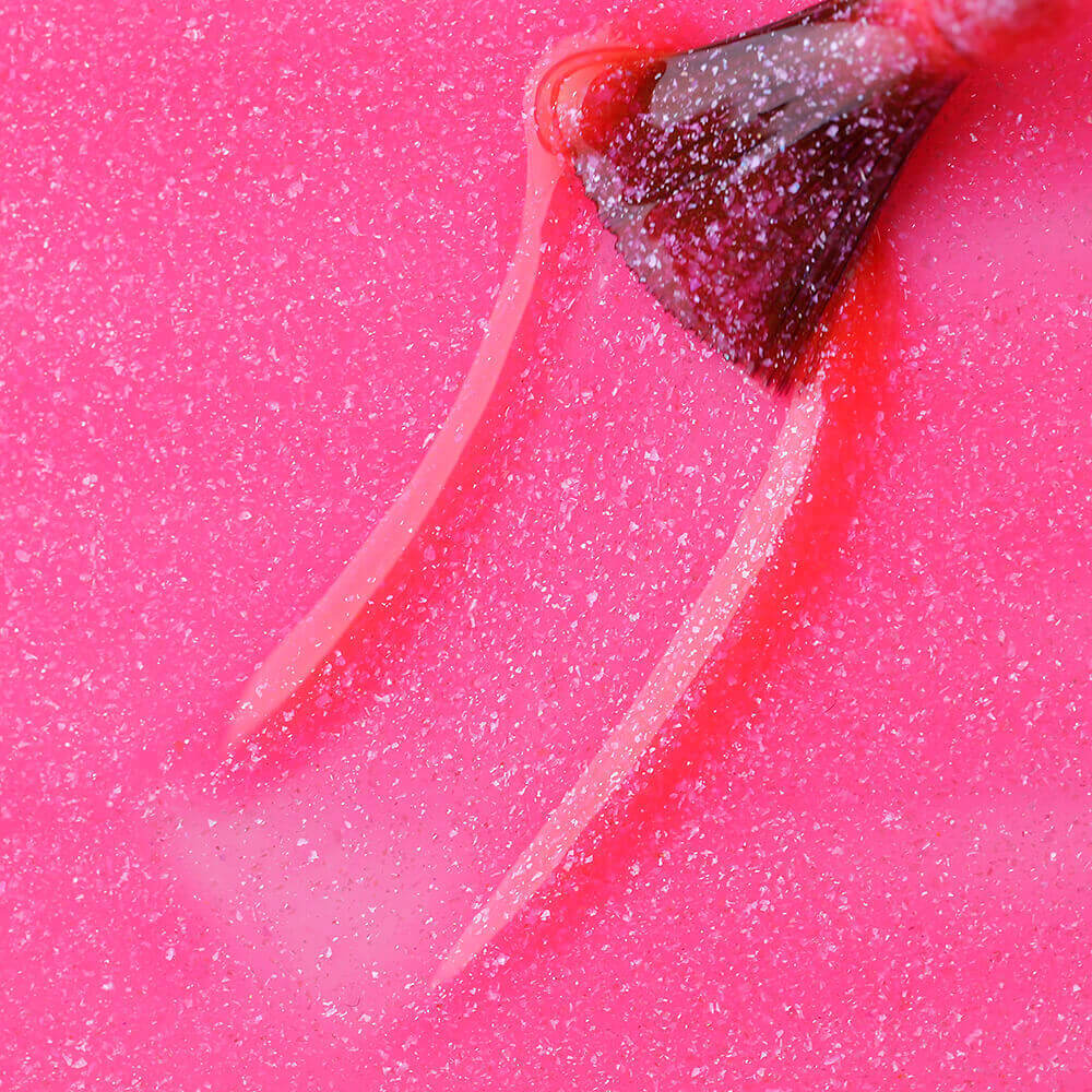 Smalto semipermanente Flamingo Sparkle