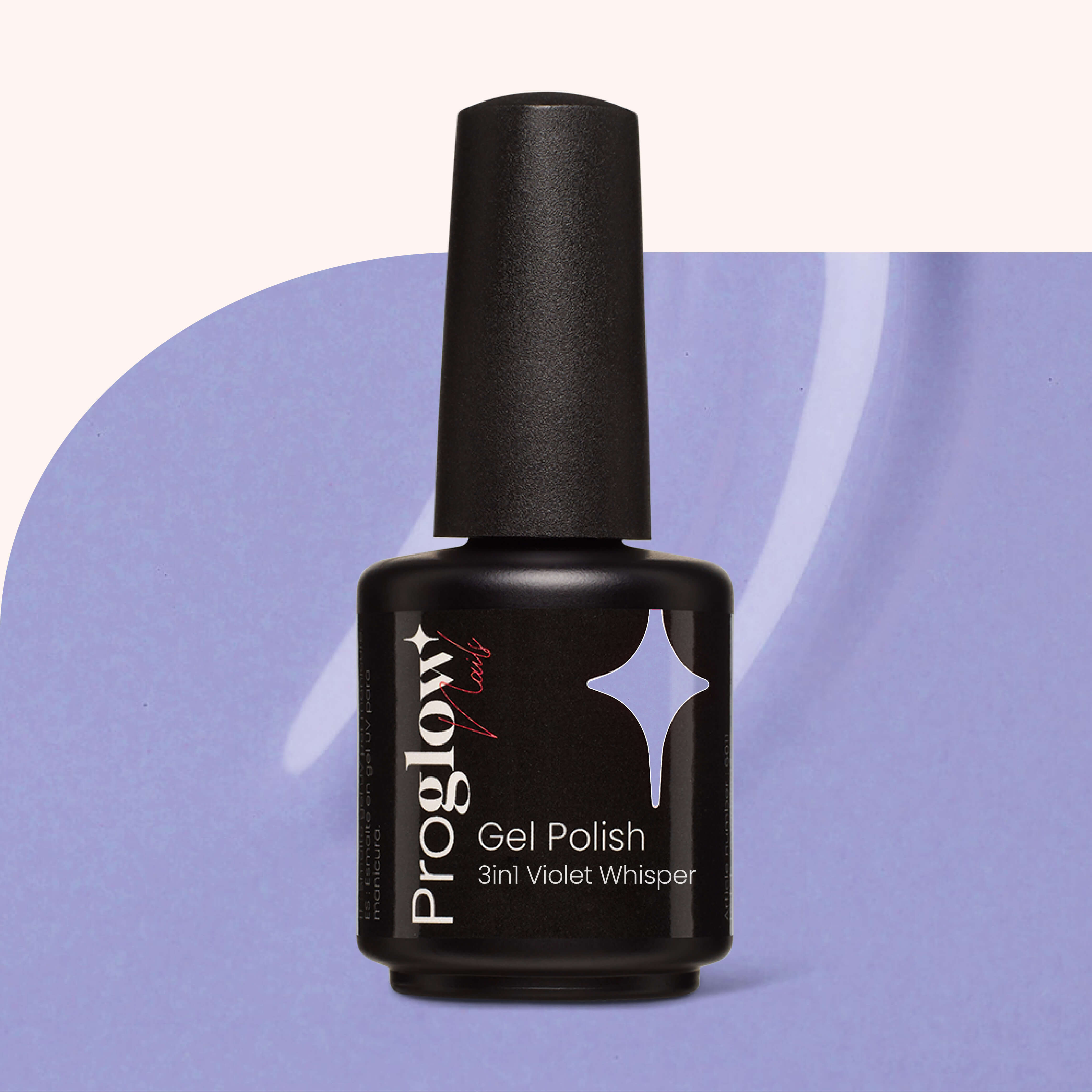 Smalto semipermanente 3-in-1 No Wipe Violet Whisper