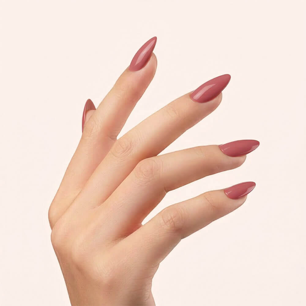 Smalto semipermanente 3-in-1 No Wipe Mauve Muse