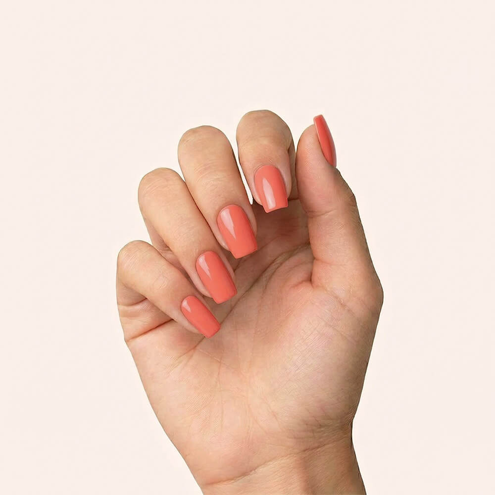 Smalto semipermanente 3-in-1 No Wipe Hot Papaya