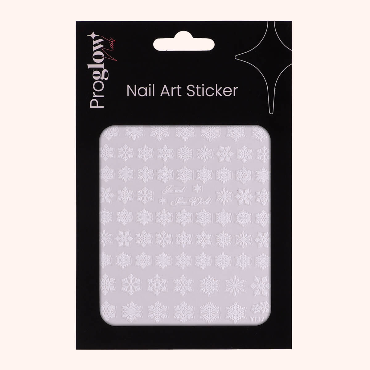 Nail Sticker Snowfall