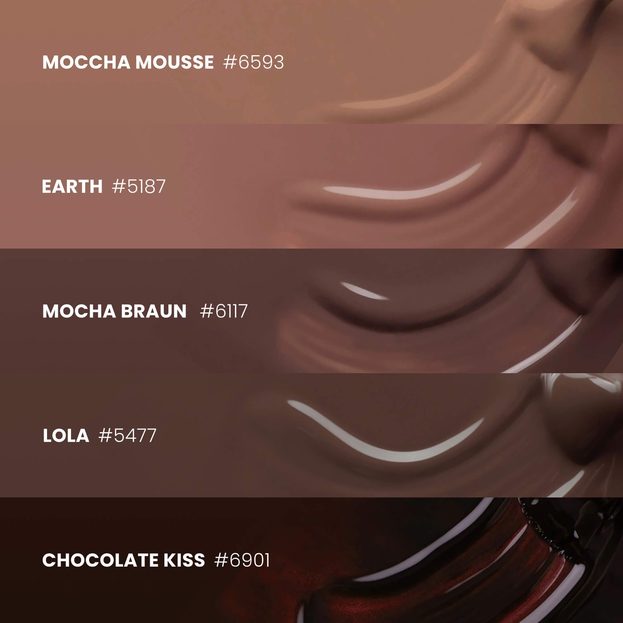 Smalto semipermanente Mocha Mousse