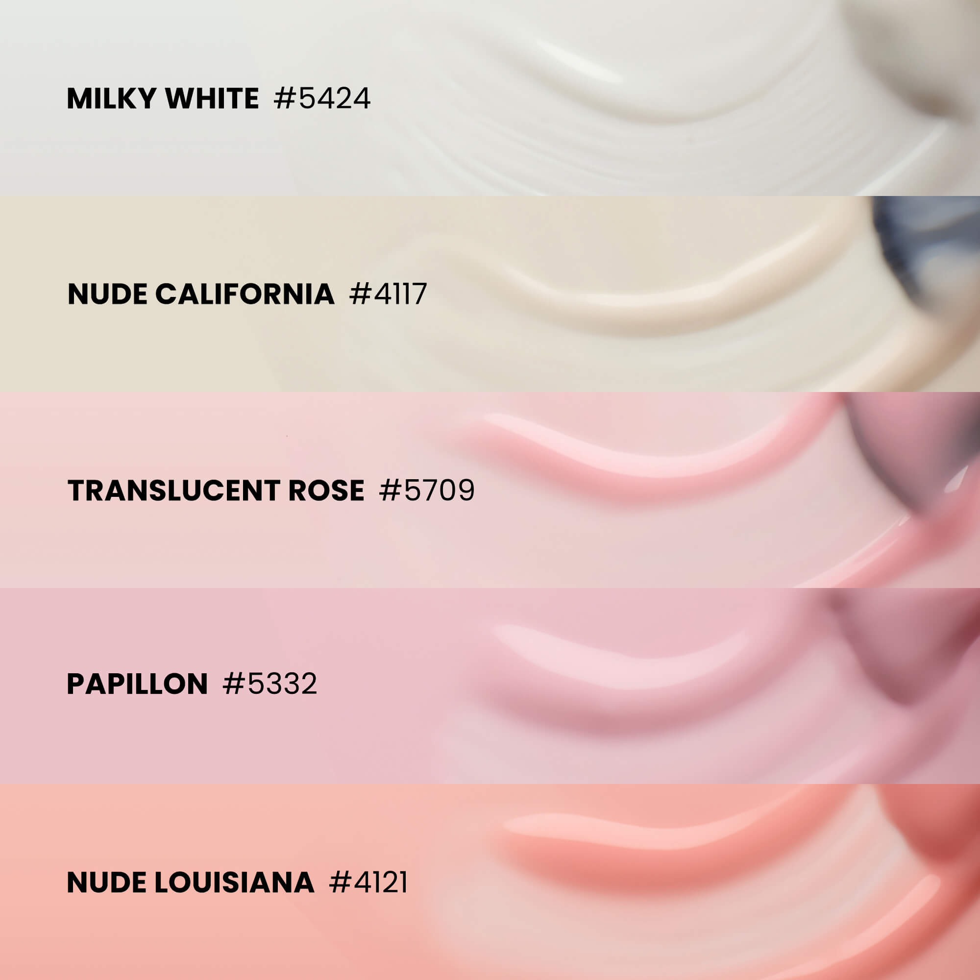 Gel Polish Shellac Translucent Rose