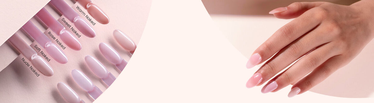 Naked Kollektion von Proglow für natürliche Nude Nägel