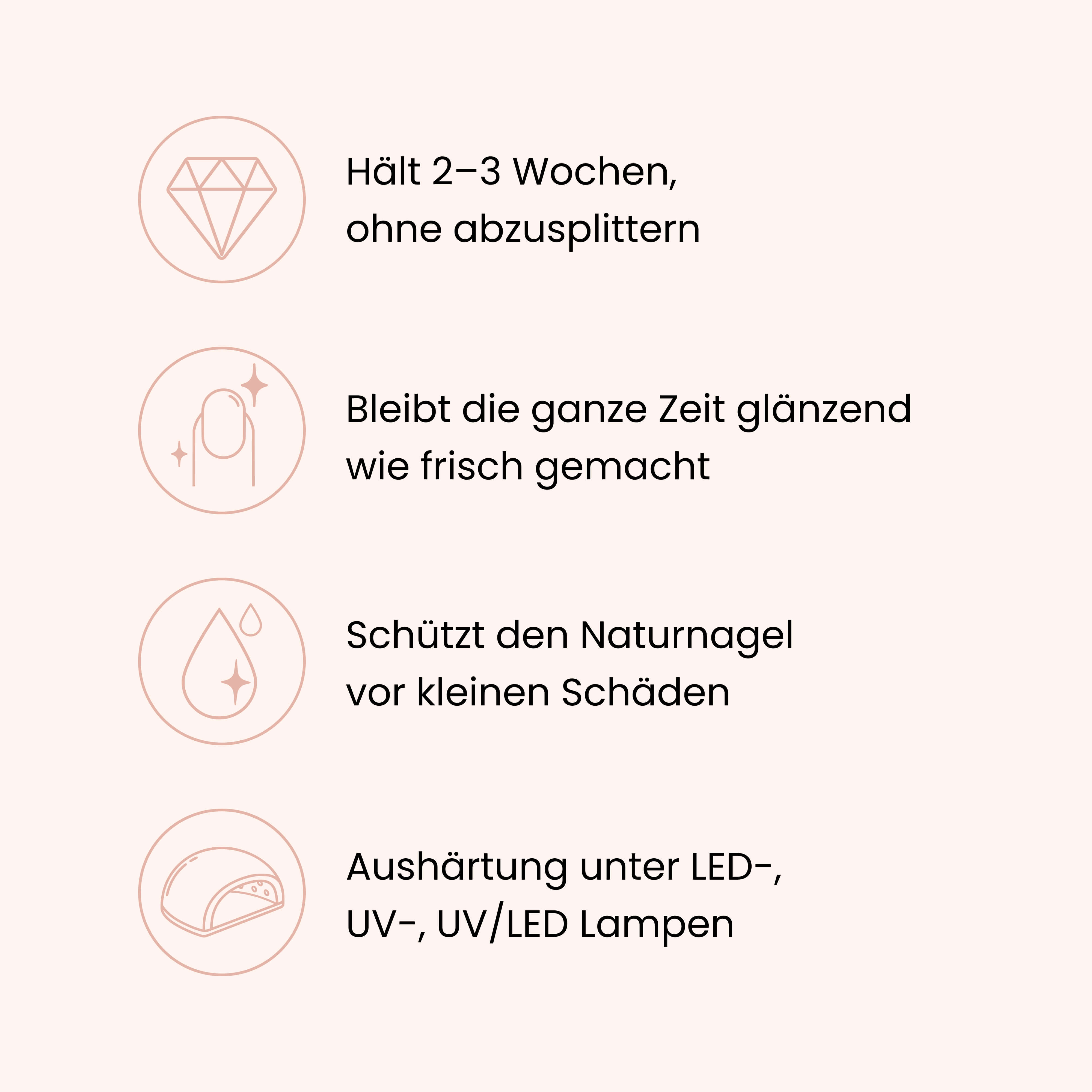 Smalto semipermanente Translucent Rose