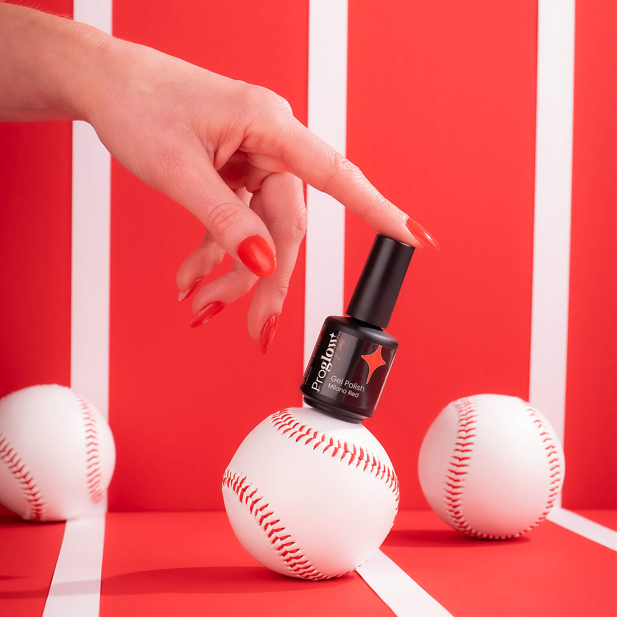 Sommer 2026 Leidenschaftliches Rot Nagelgele